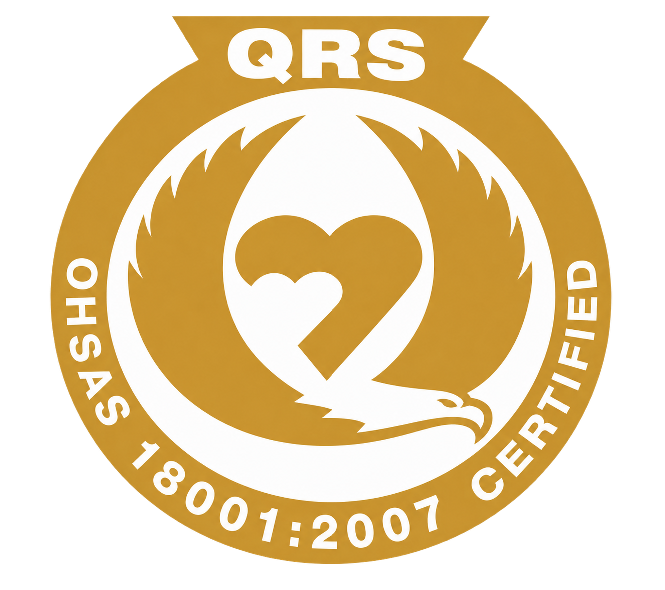 QRS OHSAS 18001:2007 certified badge